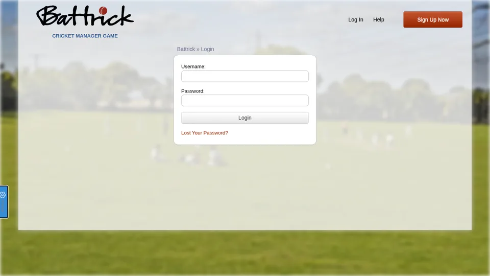 Battrick home page