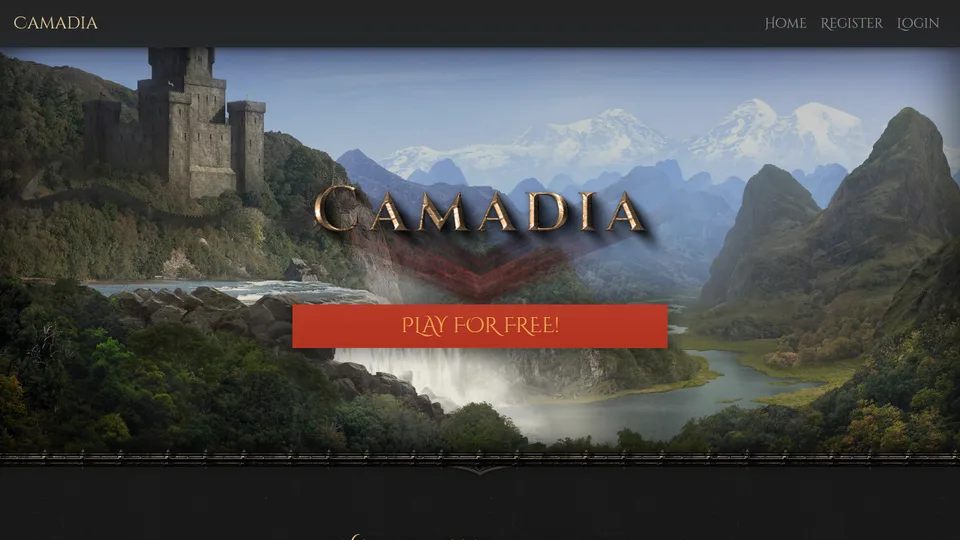 Camadia home page