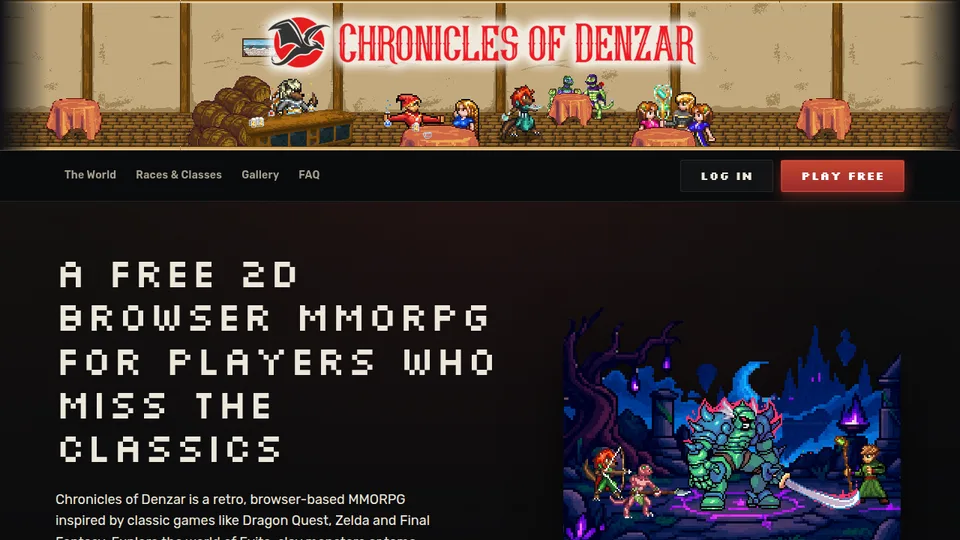 Chronicles of Denzar home page