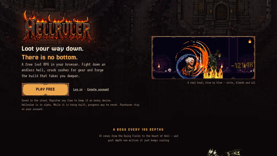 Hellruler home page