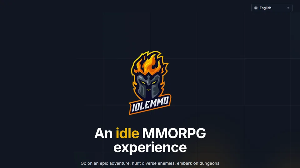 IdleMMO home page