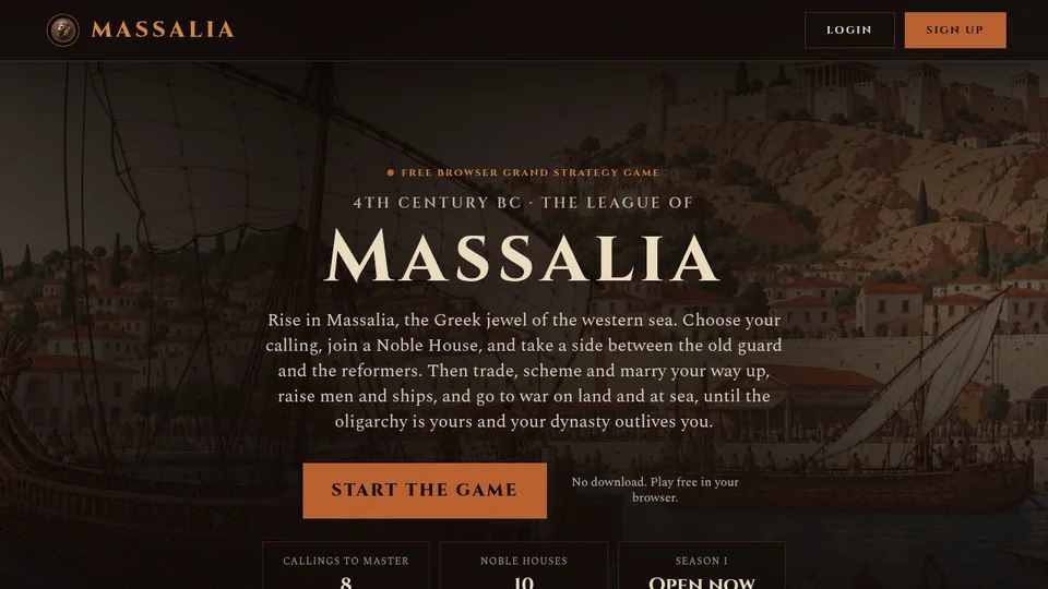 Massalia home page