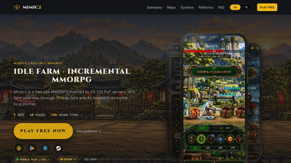 Mimic2 home page