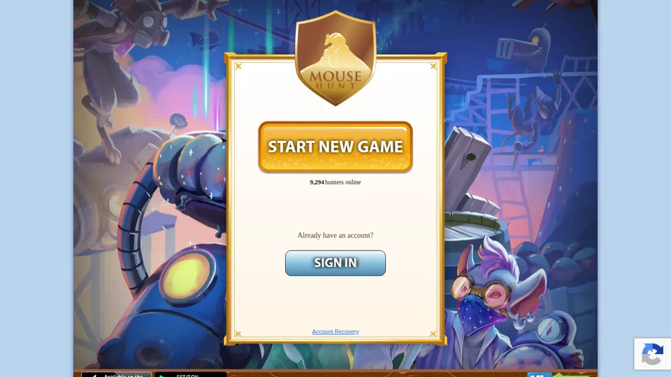 MouseHunt home page