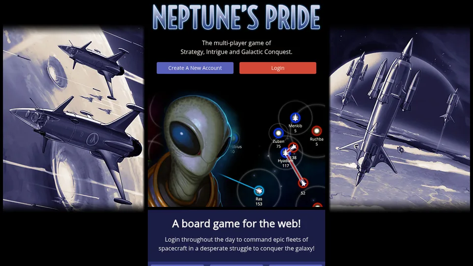 Neptune's Pride home page