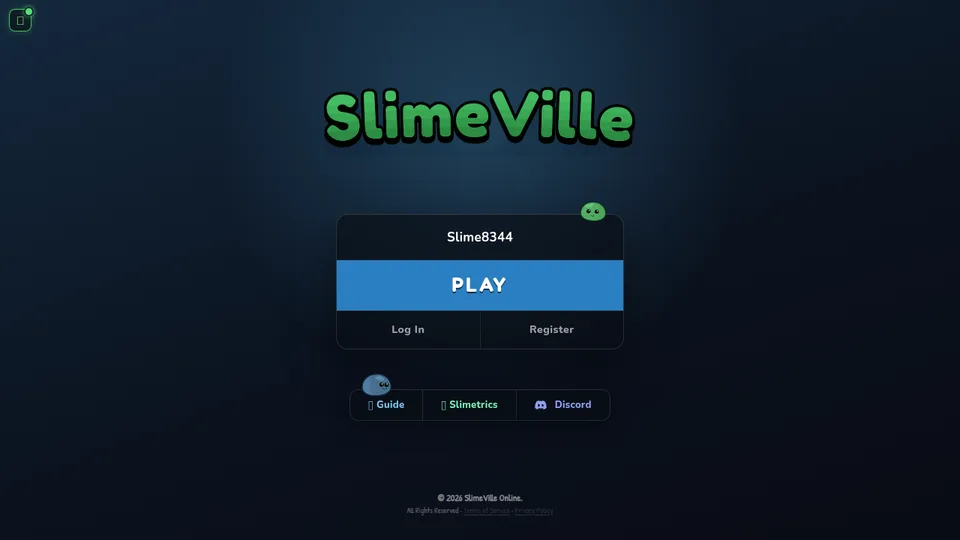 SlimeVille home page