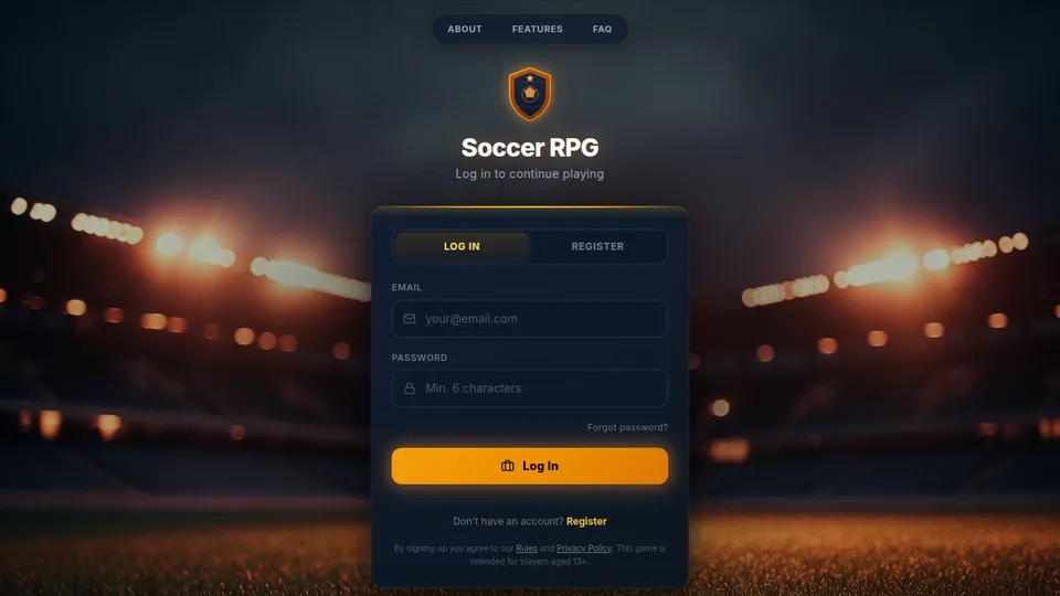 Soccer RPG home page