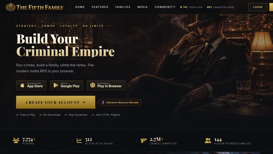 The Fifth Family home page