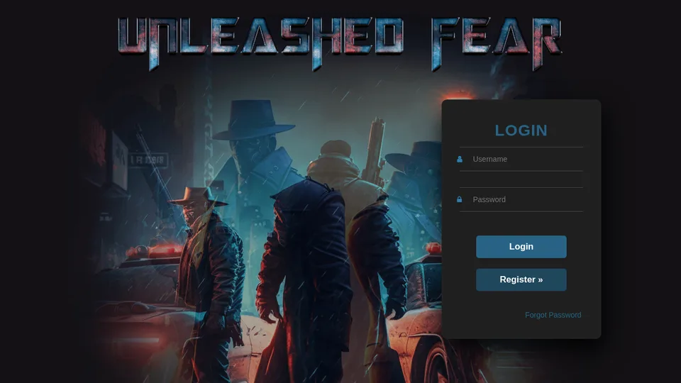 Unleashed Fear home page