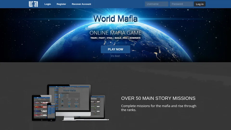 World-Mafia home page